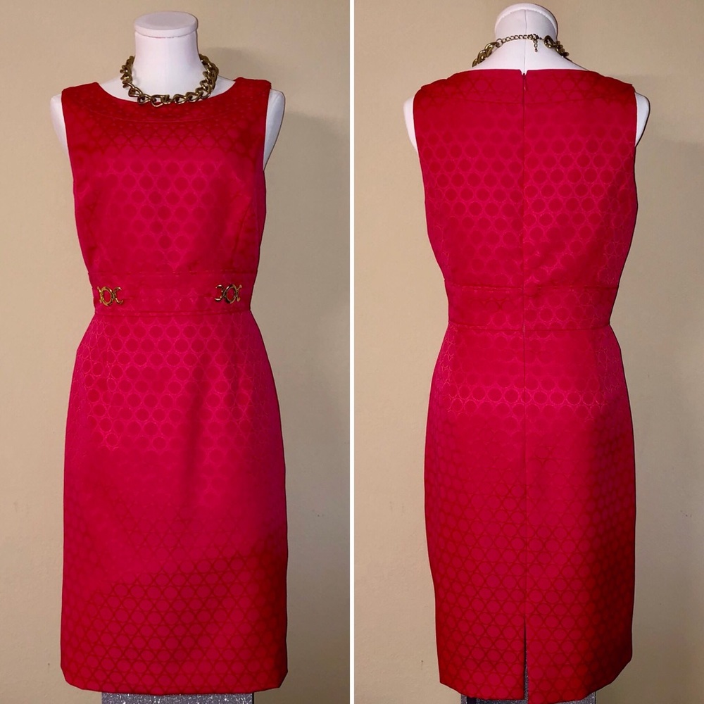 Tahari ASL Sleeveless Sheath Dress